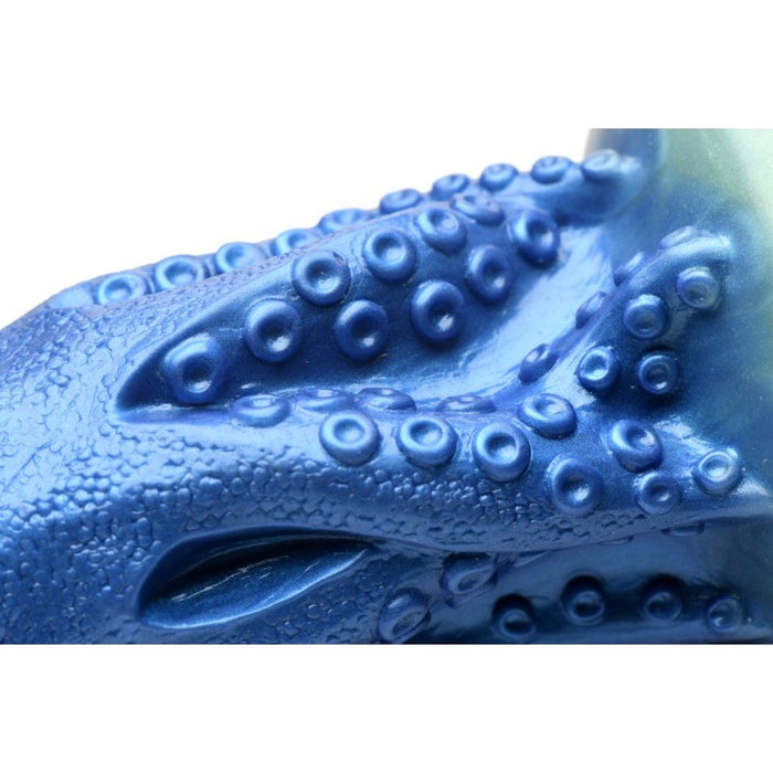 Creature Cocks Cocktopus Octopus Silicone Dildo, 8.4", Blue