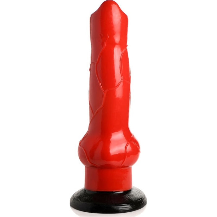 Giant Hell-Hound Canine Dildo, 90cm, Red