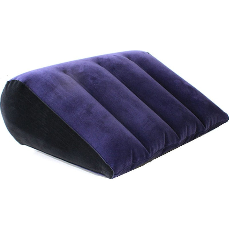 Daytona Inflatable Sex Positioning Triangular Cushion, Blue