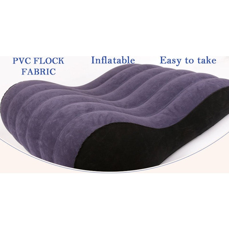 Daytona Large Inflatable Mini Sex Positioning Mattress. Blue