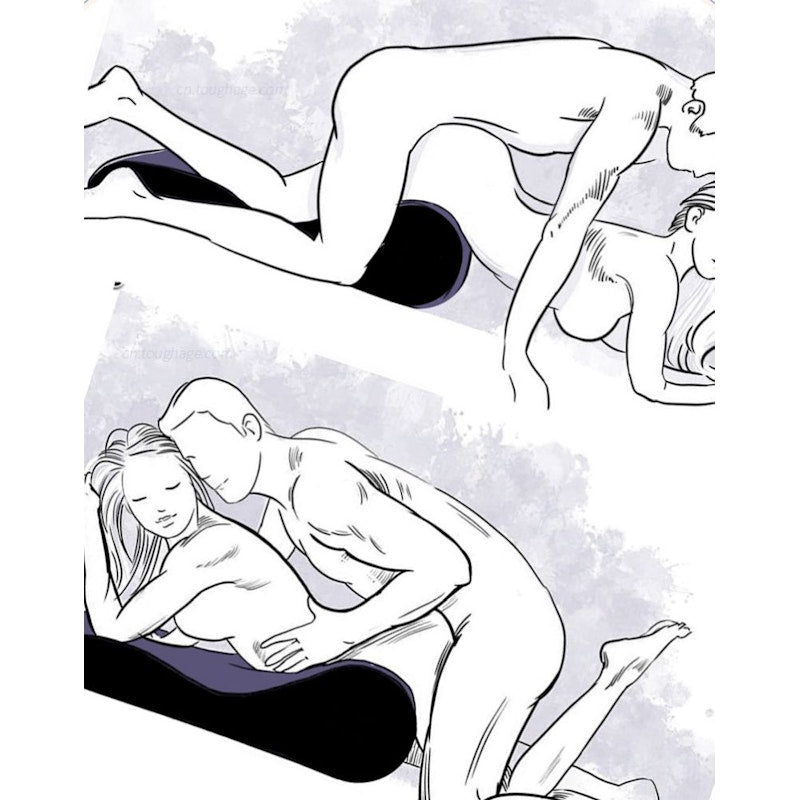 Daytona Large Inflatable Mini Sex Positioning Mattress. Blue