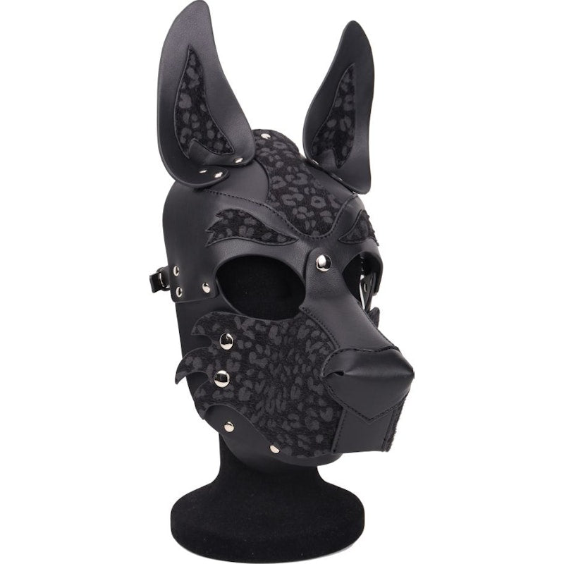 Daytona Leather Dog/Pup Hood, Black