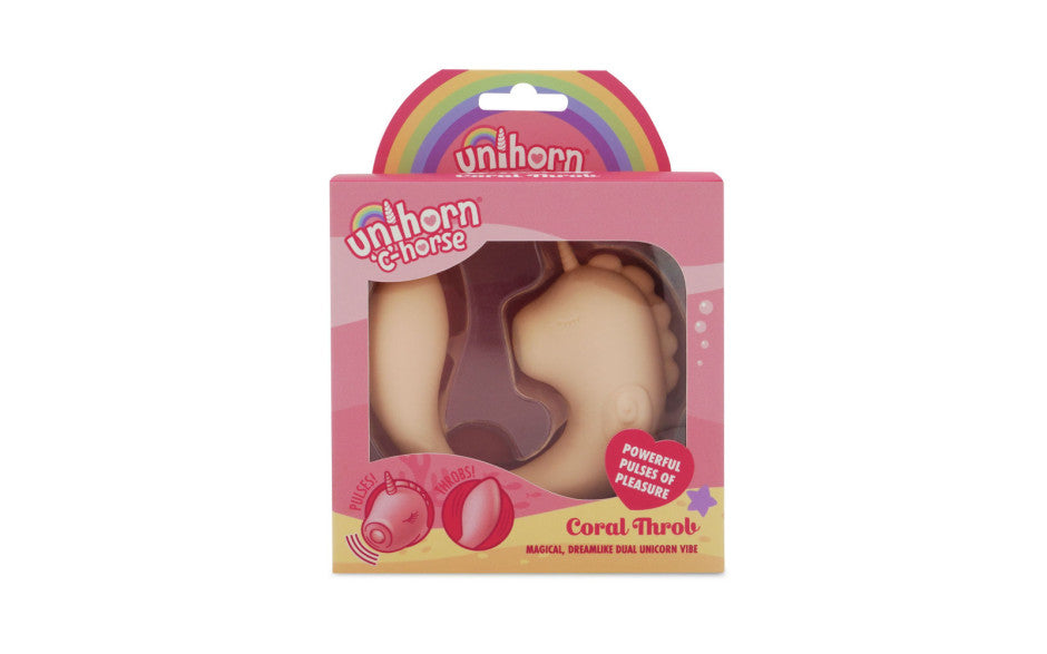 Unihorn Massager C Horse, Coral