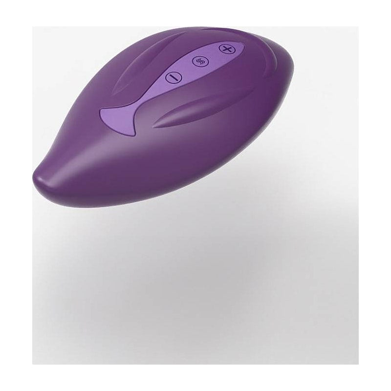 Bouncy Bliss Flow Inflatable Sit-On Massager, Purple