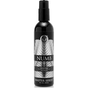 Master Series Numb Desensitising Water Based Lubricant with Lidocaine, 236ml