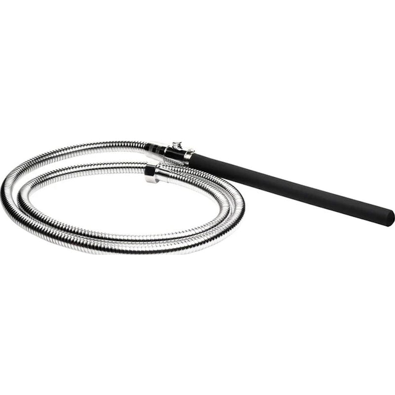 CleanStream EZ-Flow Silicone Shower Enema Set, Silver