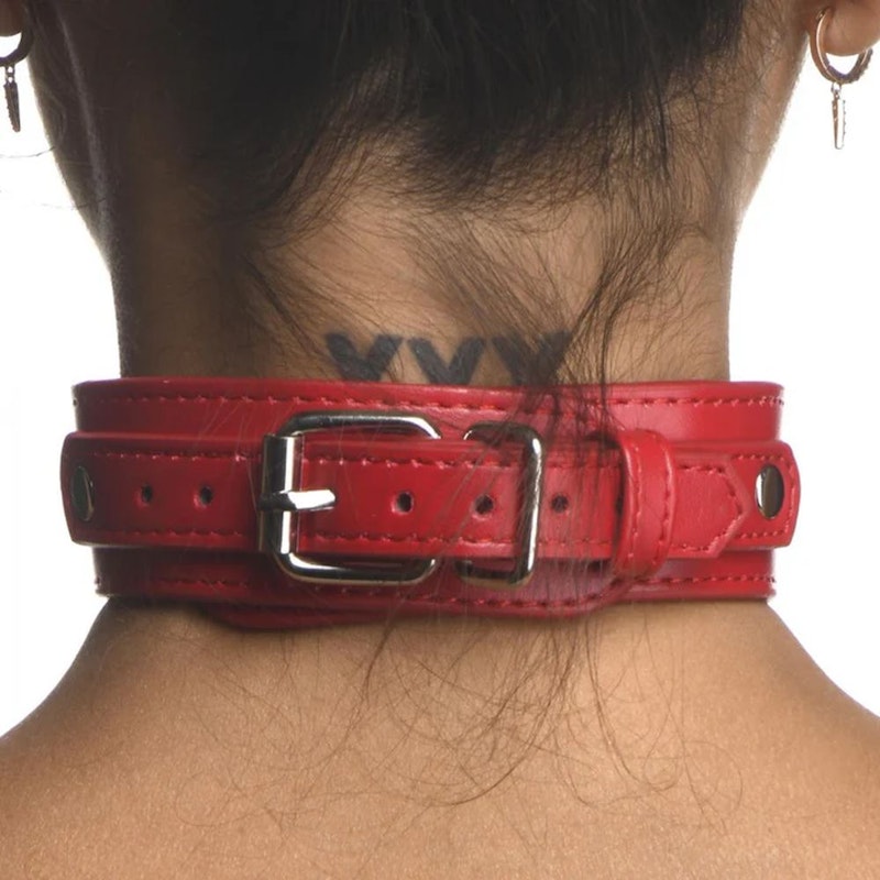 Strict Female Chest Harness, Red, M/L