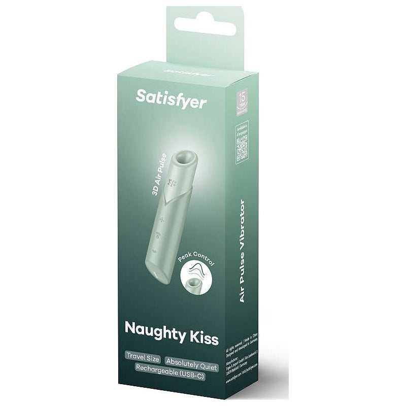 Satisfyer Naughty Kiss Mini Clitoral Massager