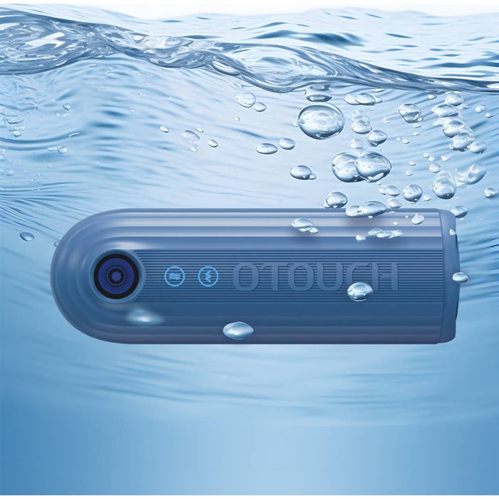 OTouch Submarine Waterproof Thrusting & Vibrating Masturbator, Grey