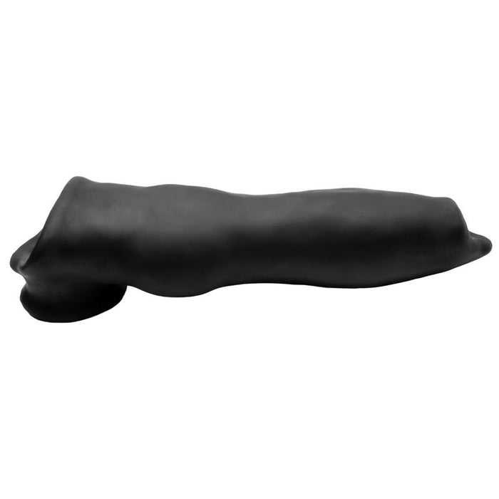 OxBalls Fido Velvet-Smooth Beast Sheath Night, Black