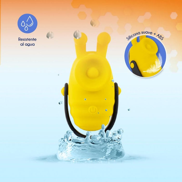 RAW Bumble Bee Pro Tapping Mini Massager, Yellow