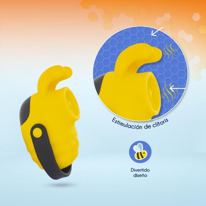 RAW Bumble Bee Pro Tapping Mini Massager, Yellow