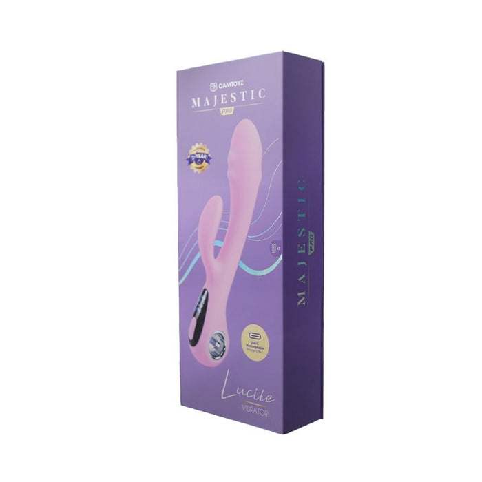 RAW Majestic Lucile Pro USB 10 Mode G-Spot Vibrator, Purple