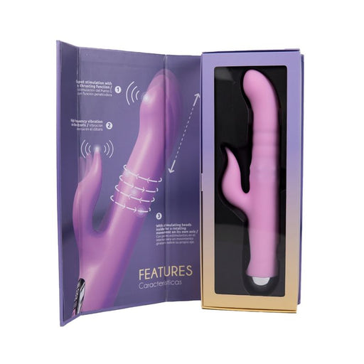 RAW Osma Majestic Pro Rabbit Vibrator. Purple