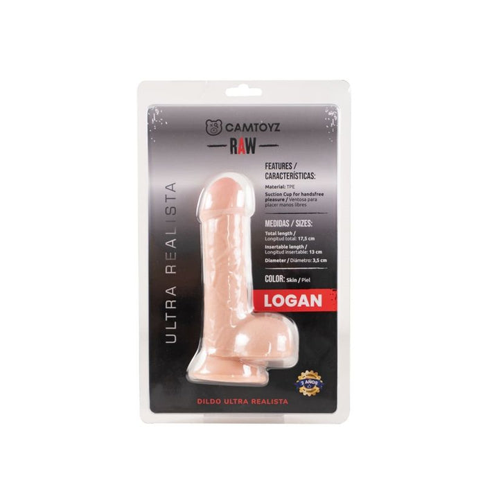 Raw Ultra Realistic Dildo Logan