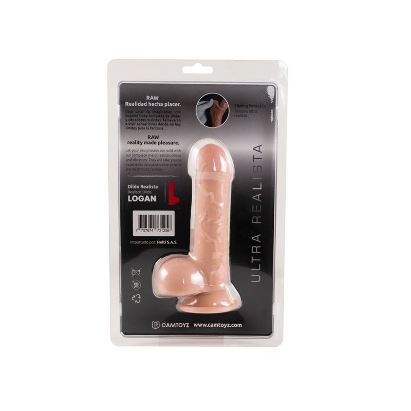 Raw Ultra Realistic Dildo Logan