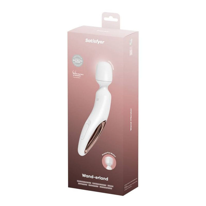 Satisfyer Wand-erland 50 Mode Body Wand, White