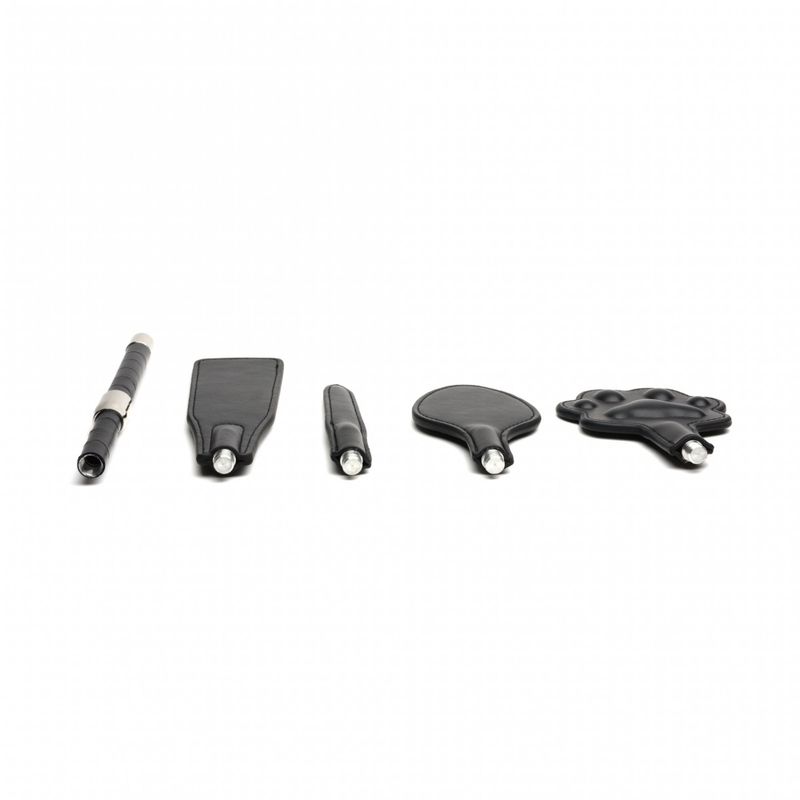 Sport Fucker Vegan 4 Pc Interchangeable Tip Crop, Black