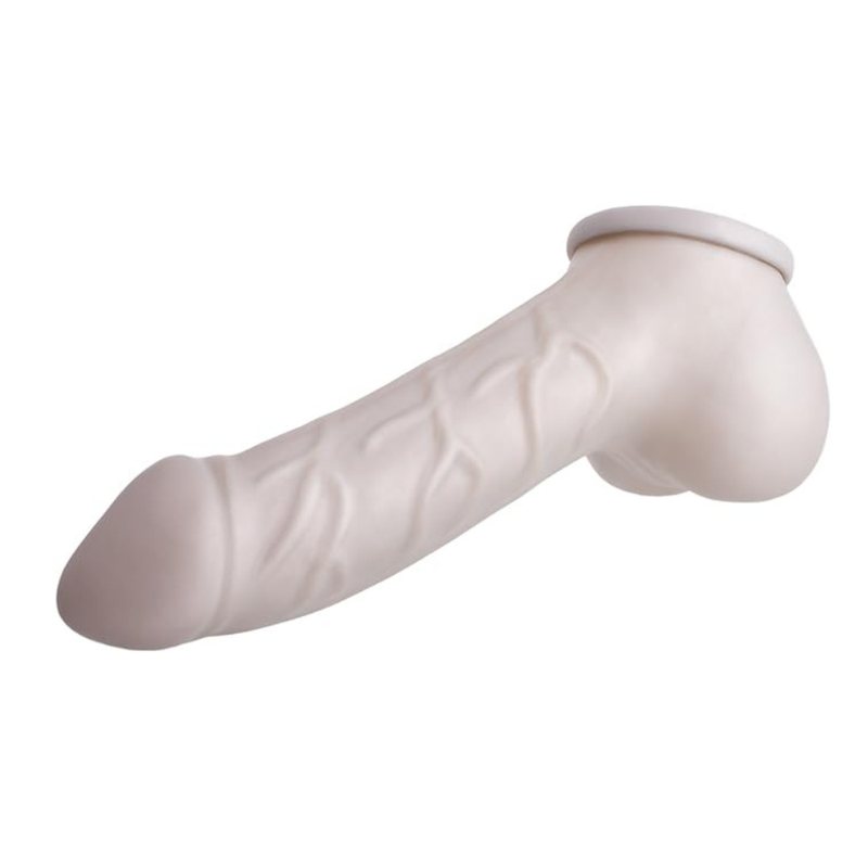 Sport Fucker Carlos Latex Cock Sleeve, Silver