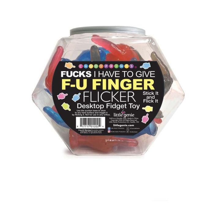 12 FY Finger Flickers 24 Pc Fish Bowl