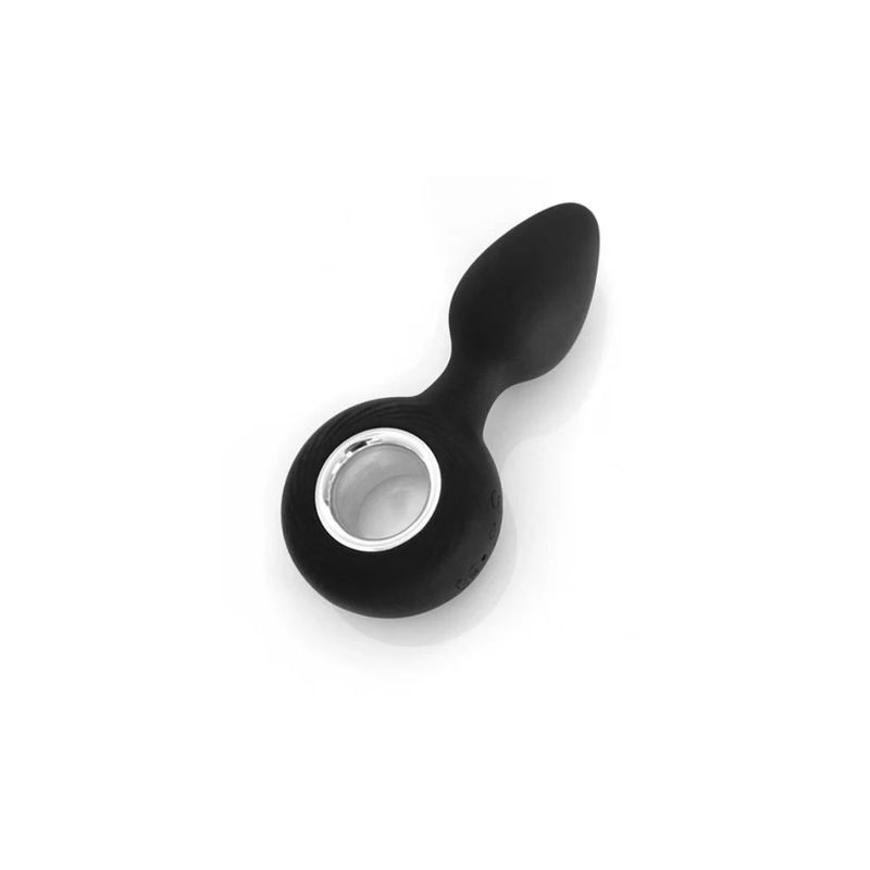 Boneyard Vers 12 Mode Silicone USB Anal Vibrator, Black