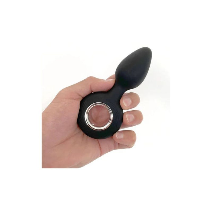 Boneyard Vers 12 Mode Silicone USB Anal Vibrator, Black