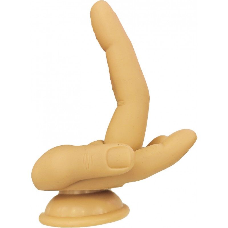 Finger Fest Dildo Double Up Flesh