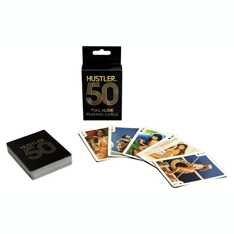 Hustler Full Nude Playing Cards - 50 Years of Centrefolds