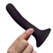 Strap U Silicone Strap-On Dildo, Small, Black