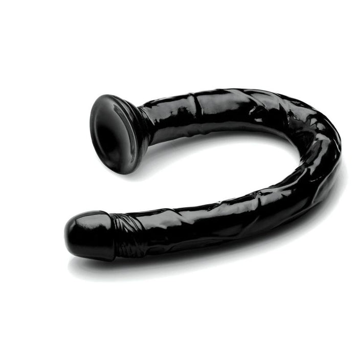 Hosed Realistic Anal Dildo, 19"/48cm, Black