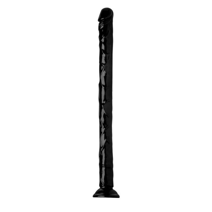 Hosed Realistic Anal Dildo, 19"/48cm, Black