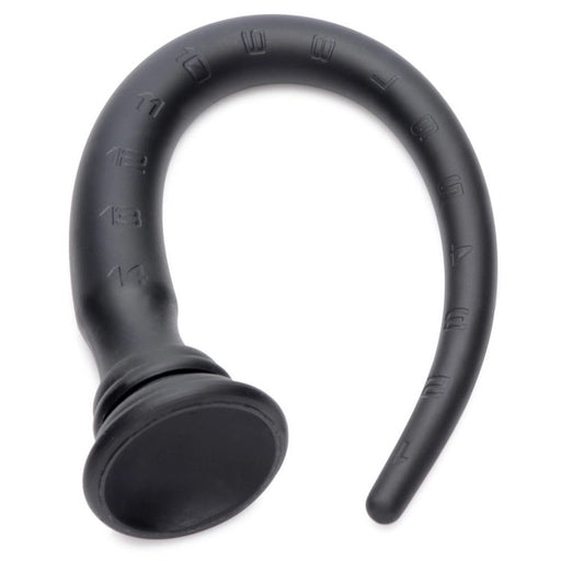 Hosed Silicone Tapered Hose, 15"/38cm, Black