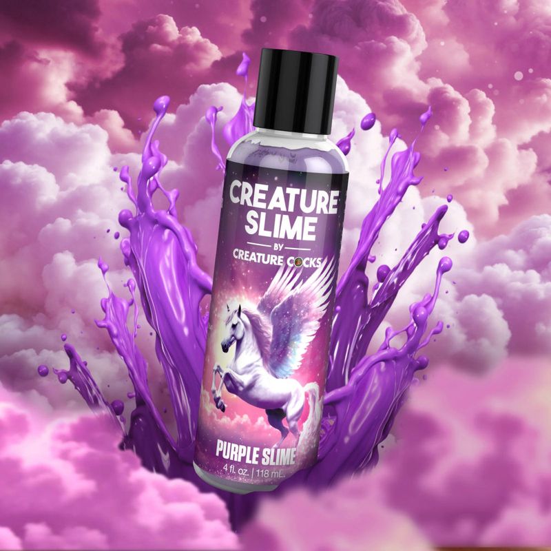 Creature Slime Purple Slime Water Based Lubricant, 118ml