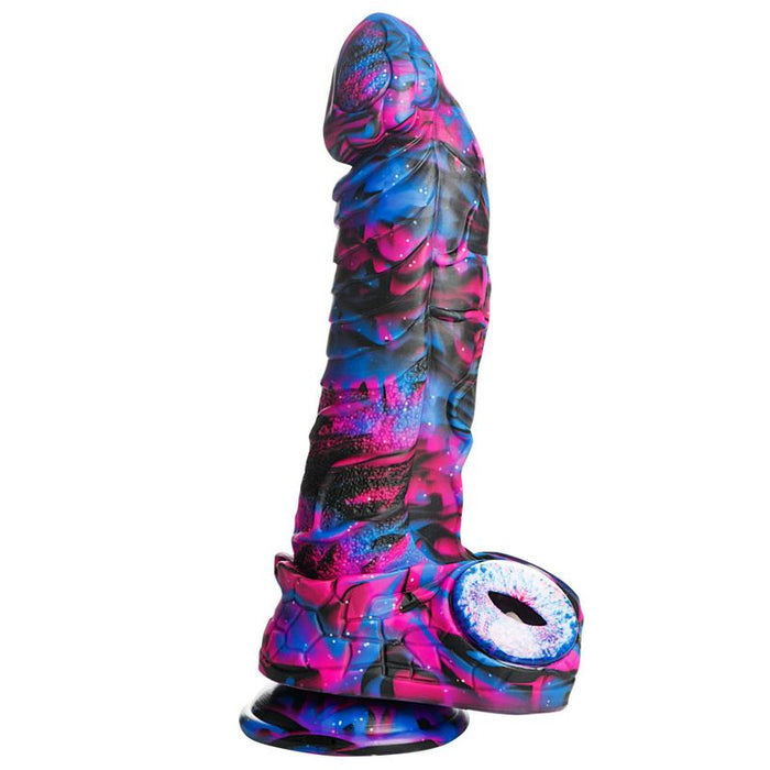 Creature Cocks Alienoid Silicone Dildo, 8.8", Mixed