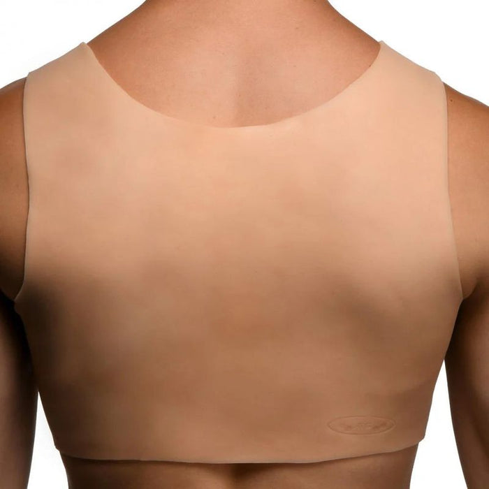 Master Series Perky Pair D Cup Silicone Breasts, Flesh