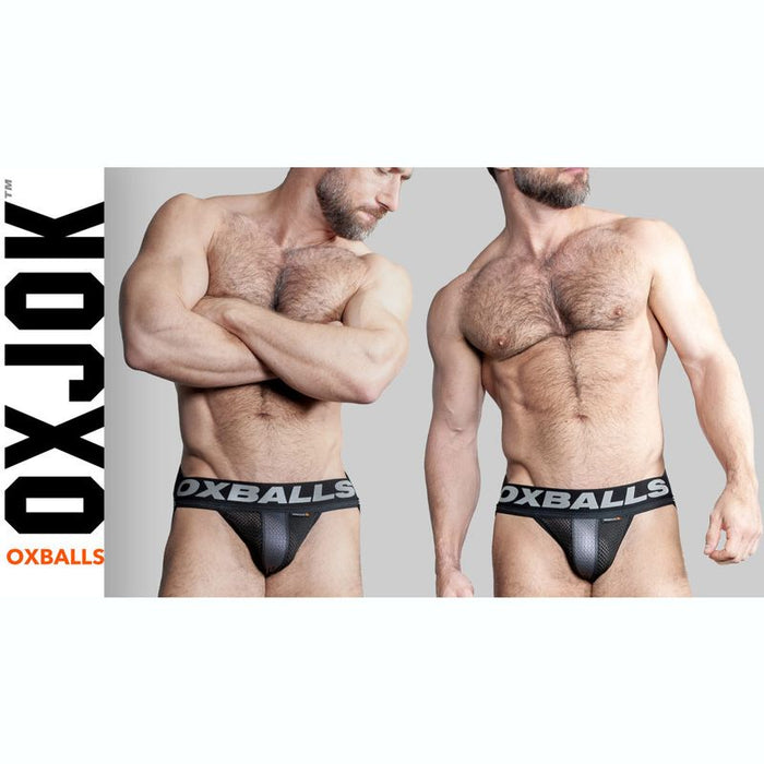 Oxballs Airmesh Swagger Jockstrap, Black, Blue, White, S-XL