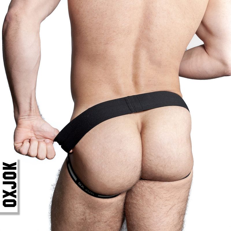 Oxballs Airmesh Swagger Jockstrap, Black, Blue, White, S-XL