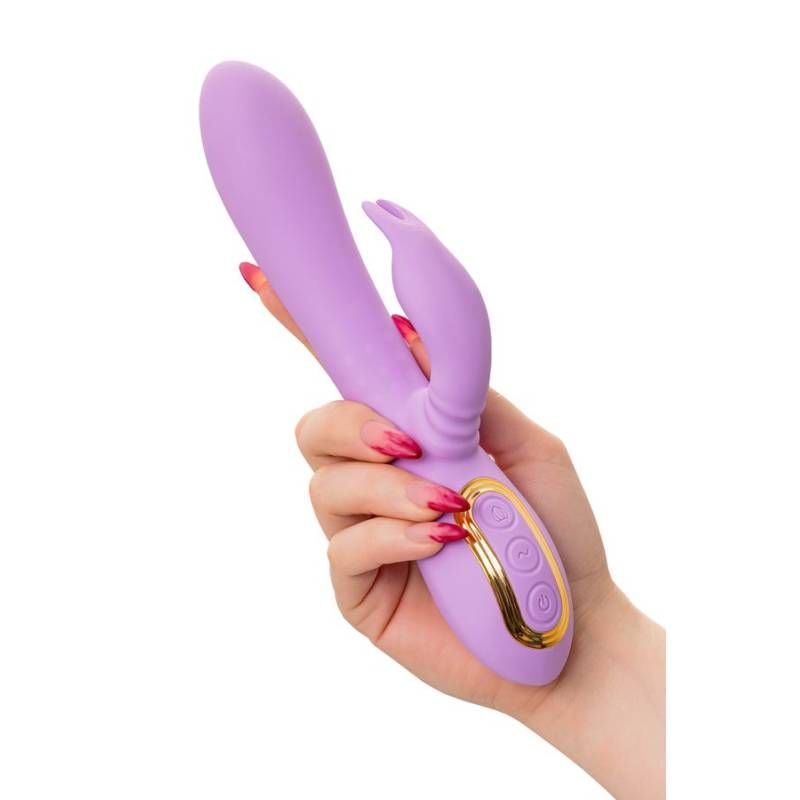JOS Jammy Rabbit Vibrator, 22.5cm, Lavender
