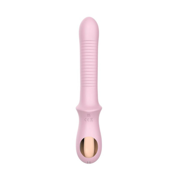 SXE Fannie USB Silicone Multi-Mode Rabbit Vibrator, Pink