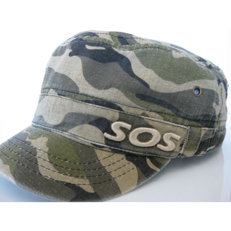 SOS Camo Cap, One Size