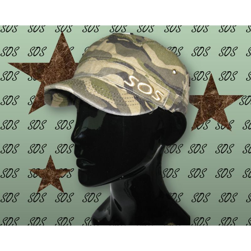 SOS Camo Cap, One Size