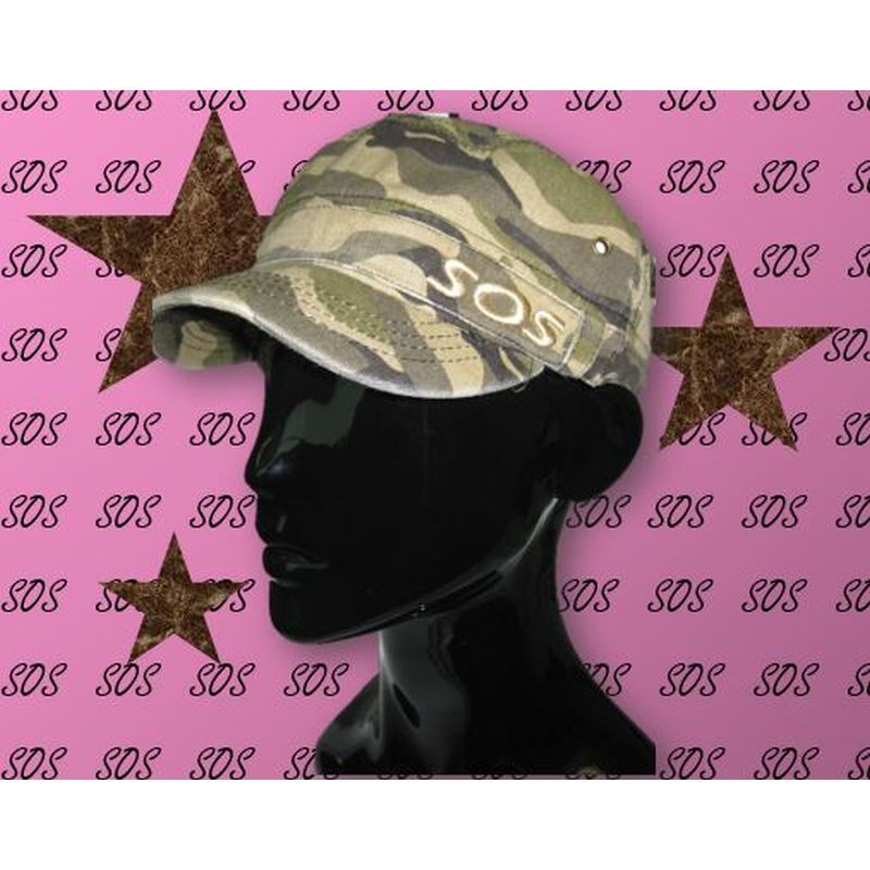 SOS Camo Cap, One Size