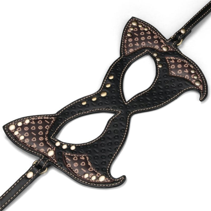 Lovetoy Rebellion Reign Cat Mask, Black