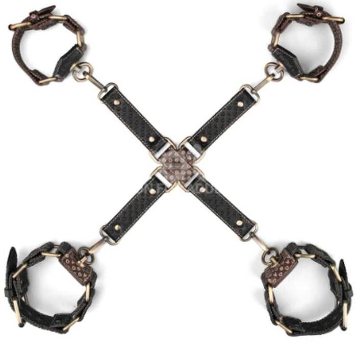 Lovetoy Rebellion Reign Hogtie Set, Brown
