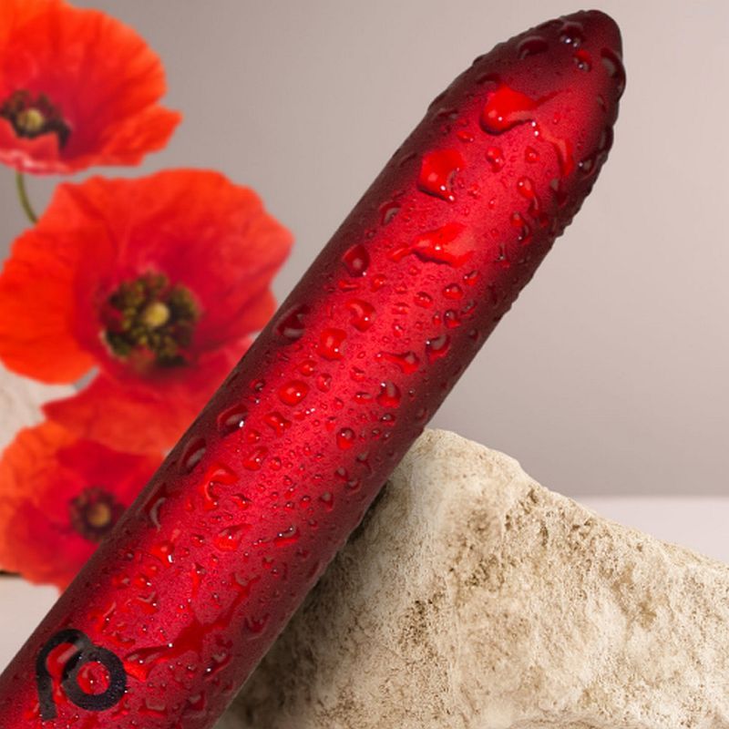 Rocks Off Poppy Rechargeable Bullet, Red