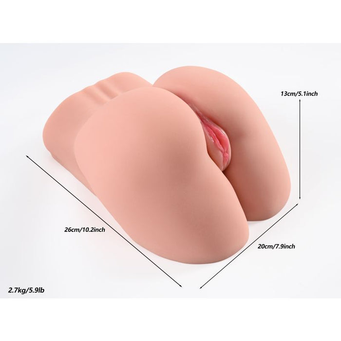 Daytona Dolls Bella Butt Torso - Vaginal Anal Masturbator, Flesh