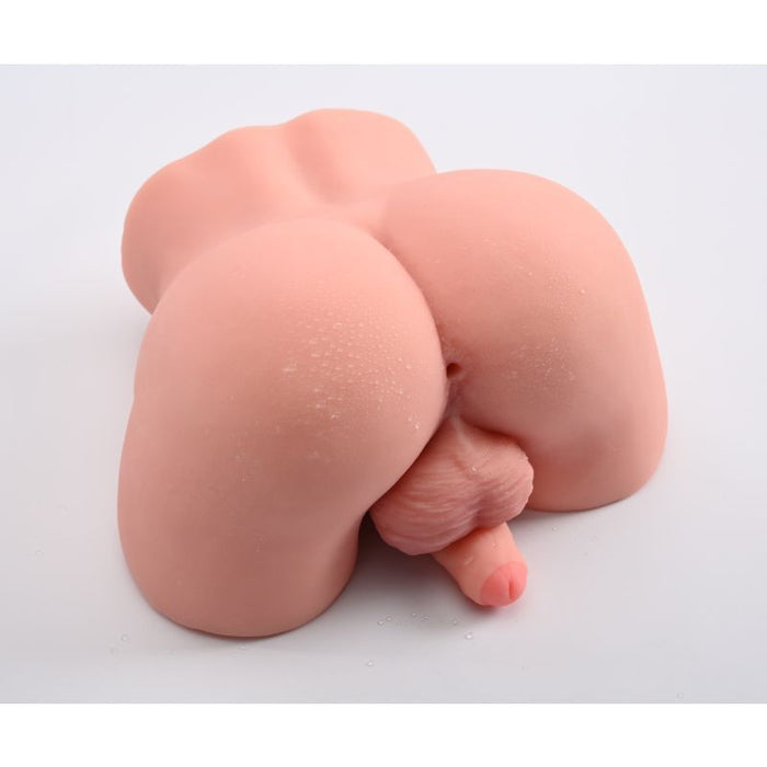 Lorenzo Male Torso with Cock and Balls, Flesh