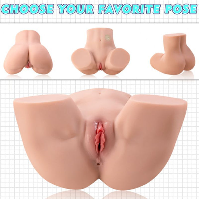 Maya 4.5kg USB Auto Suction Pussy and Ass, Flesh