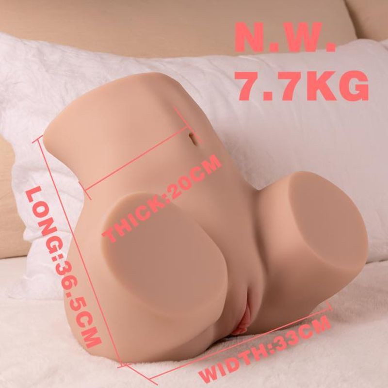 Danae 7.7kg USB Auto Thrusting Pussy and Ass, Flesh