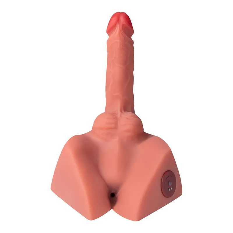 Michael 2.5kg USB Auto Thrusting 20cm Male Cock and Ass, Flesh